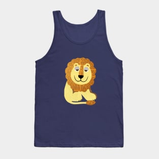 Cute Lion Tank Top